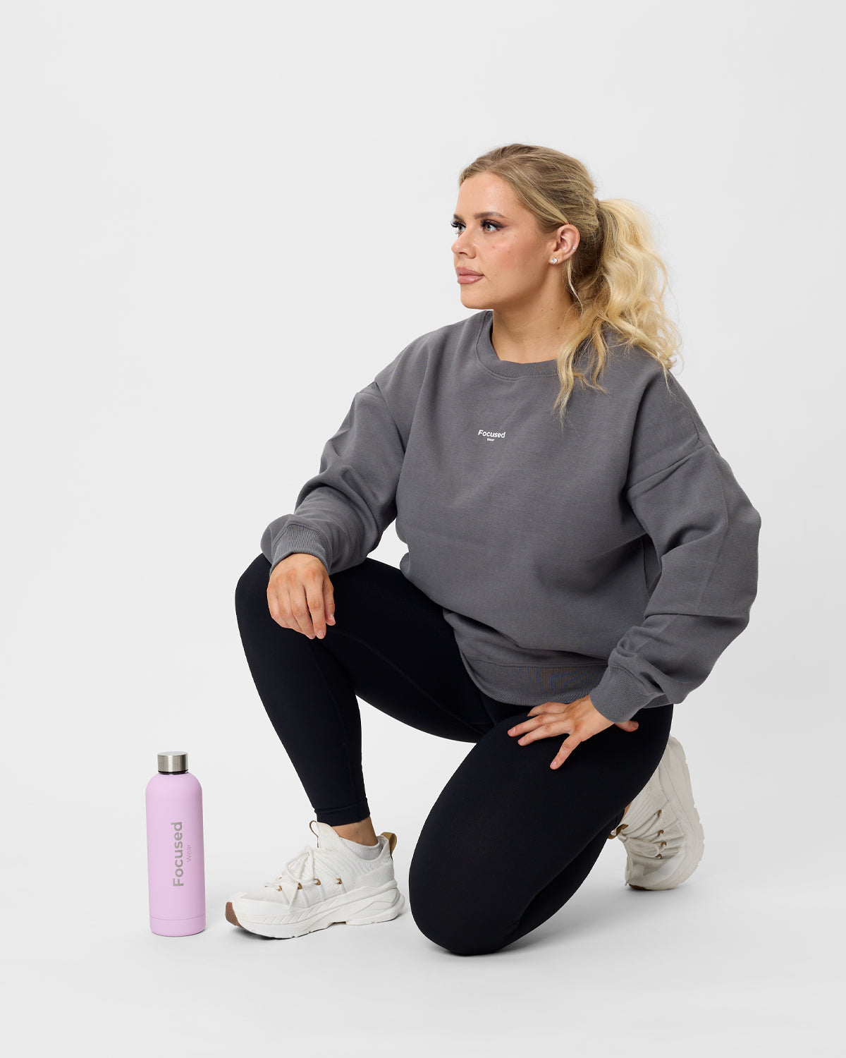Oversized Essential crew neck collegepaita